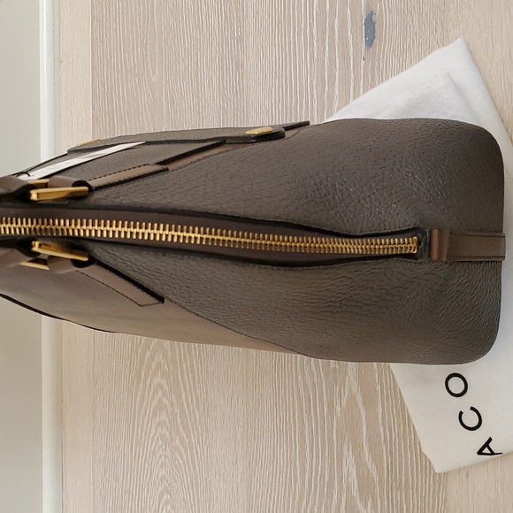 NWT Marc Jacobs The Crosby Bowery Satchel in Slate - Picture 7 of 13